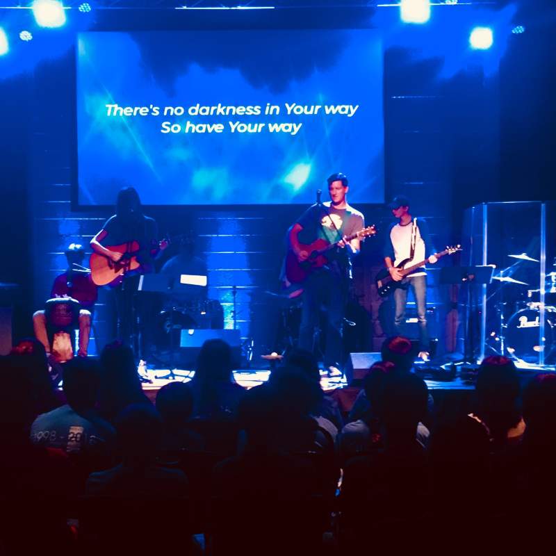 The Called Higher Worship Band at Master's Academy in Vero Beach, Florida