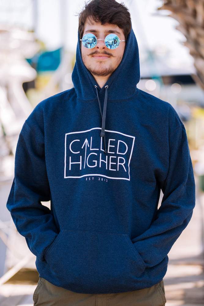 Called Higher sailors blue hoodie 